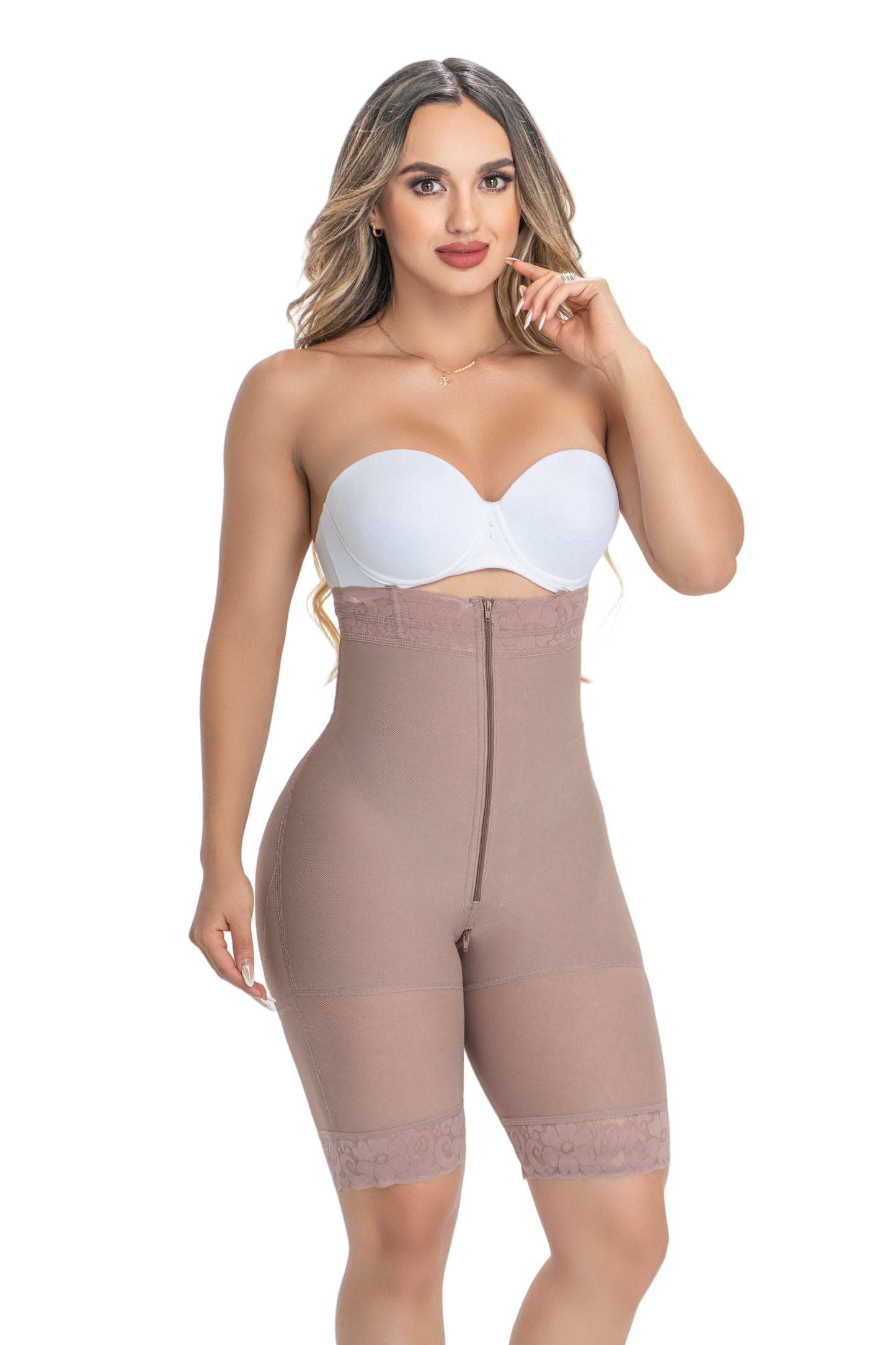 Short Talle Alto con Cremallera