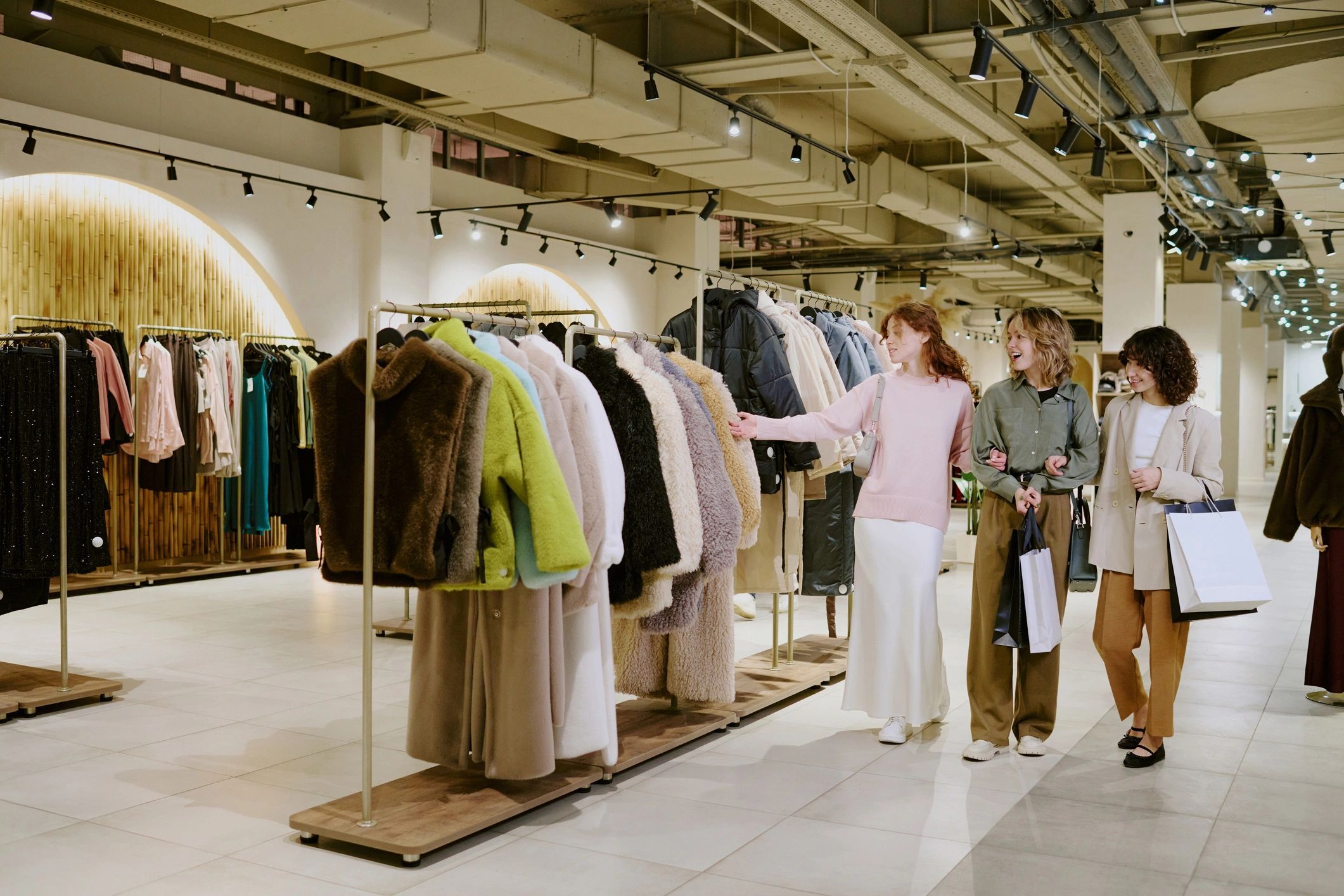 Women Interested in New Collection of Fur Coats